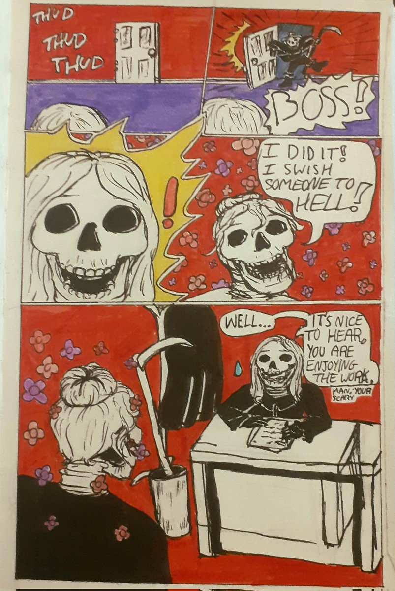 soapy_washer's tweet photo. I reckon Jeremy Death does this every time they, swishes someone to hell. https://t.co/iPPm9C0lEM