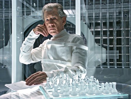 i like how the prison made magneto a special plastic chess set so they would aesthetically match the rest of the prison. like, most chess sets are already plastic or wood, not metal. but no...the vibes would be off