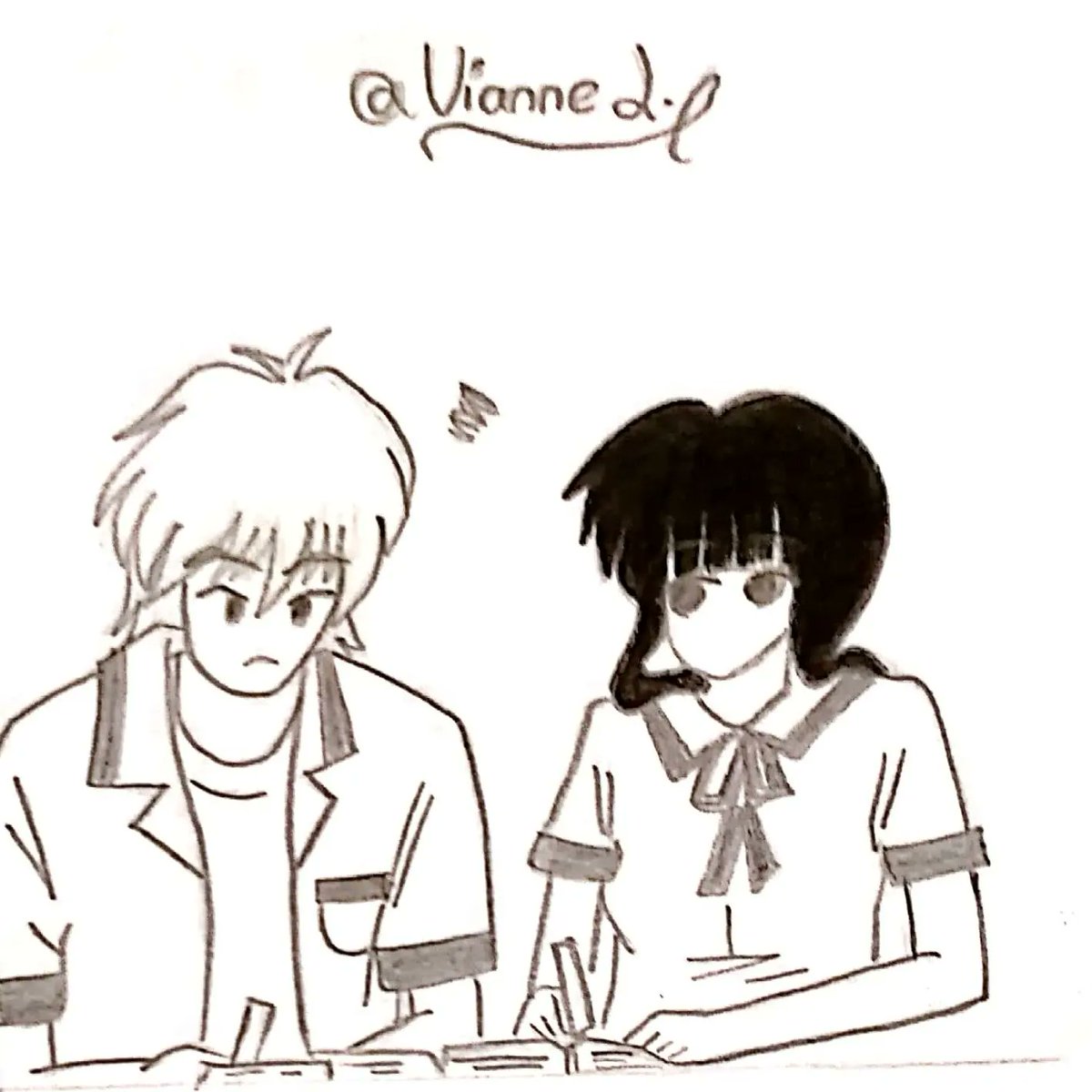 Vianne_98's tweet photo. ✨ INUKYO MONTH ✨
Día 24: Días de escuela 📚
Hice una mezcla con escenas de la serie "aquel año nuestro". Ambas series y shipps son mis favoritas. 💕
#InuKyoMonth2022 #monthinukik2022 #inuyasha #Kikyo #Kikyou #inukyo #Inukik #Inukikmonth #InuKyomonth #monthinukik #monthinukyo https://t.co/hC0EfQCHeG