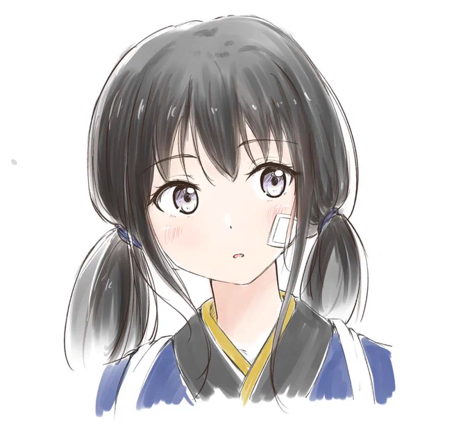 昨日一気見したので、たきなちゃん描いてみました #リコリコ 