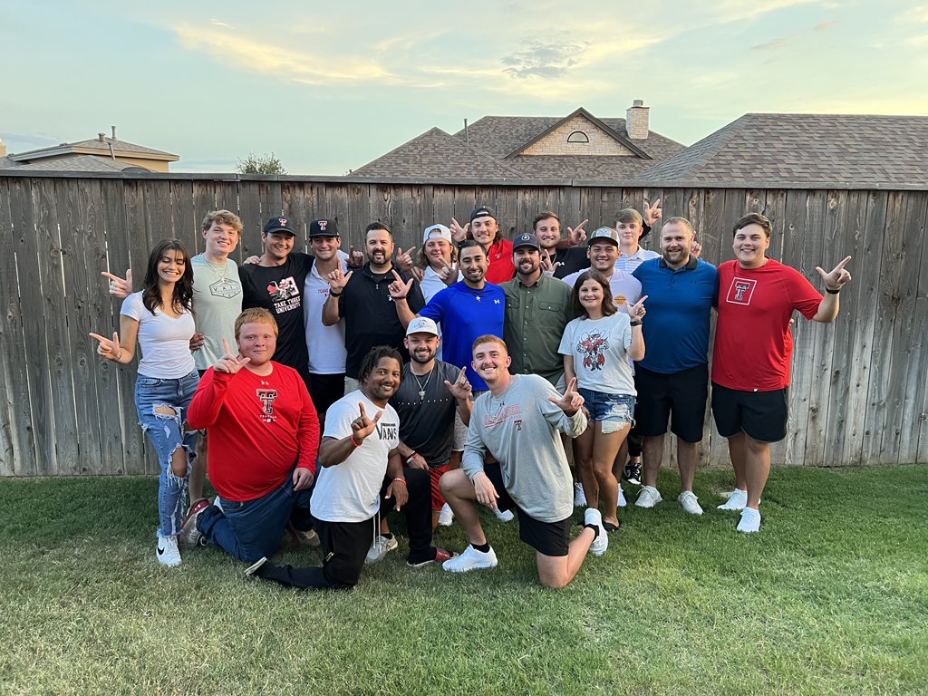 Another great student manager cookout!! Greatest student managers in the country!  #WreckEm