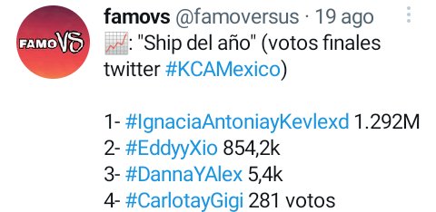 idk_kevlex3's tweet photo. #KCAFRAUDE
#FRAUDEENKCA
Aquí mismo se mira que Kev y Nacha tienen más votos https://t.co/DvjAalkxVt