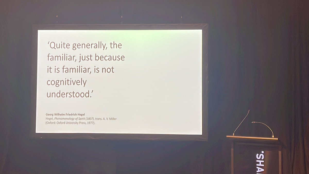 Too much familiarity impedes curiosity.