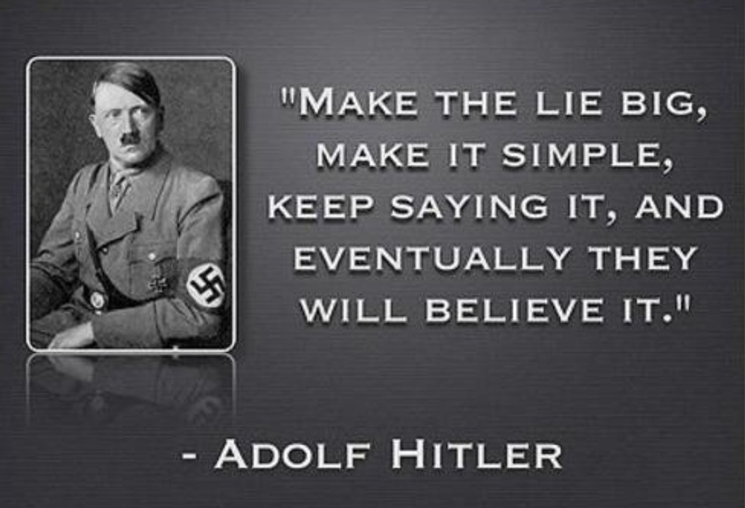 only1wayneking's tweet photo. And unfortunately there's plenty ignorant to history who gobble up the lies & propaganda. Some it's expected because you'd long known they were morons. 💩👎
#HistoryMatters #TruthMatters #FactualTruth not #AlternativeFacts https://t.co/cFRKzjhDVM