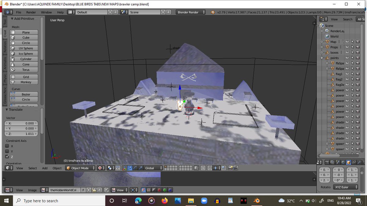 GorgeLinepeng37's tweet photo. Almost finished with the map.
#bombsquad #bsgame #bs #bombsquadgame #Blender3d #blender https://t.co/fckhYUP0mK