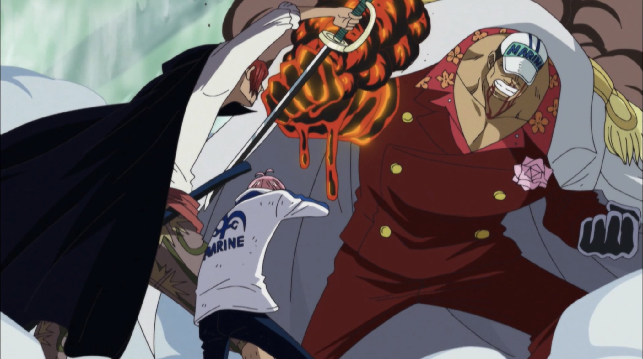 onepiecefilmred #onepiece #luffy #shanks #anime