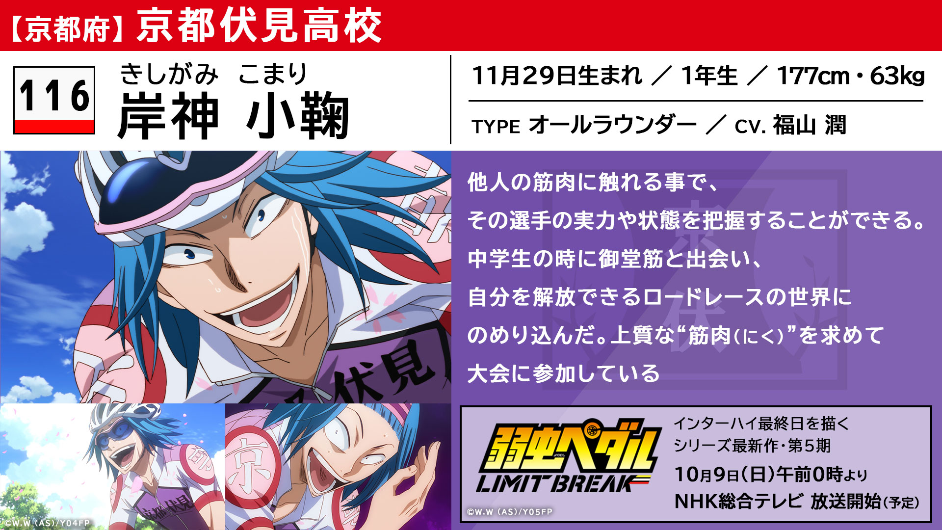 弱虫ペダル Limit Break Yowapeda Anime Twitter