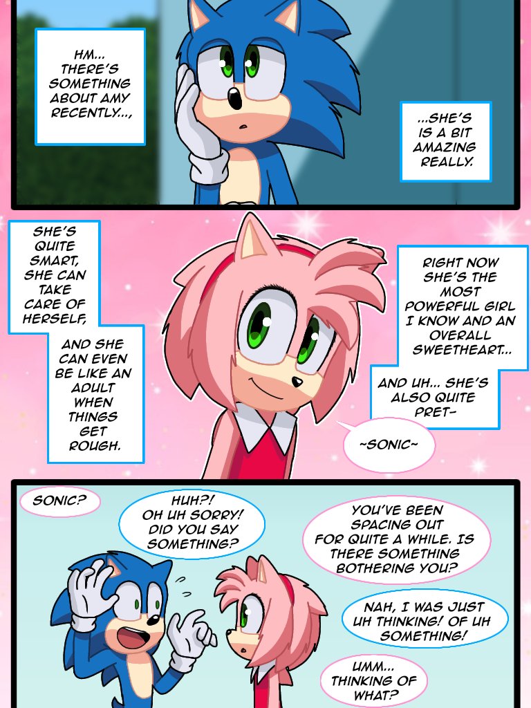 🌟🎄❄️Jay - aRtz❄️🎄🌟 on X: #SonAmy movie comic, Amy The Best Girl,  released on my birthday today!  / X