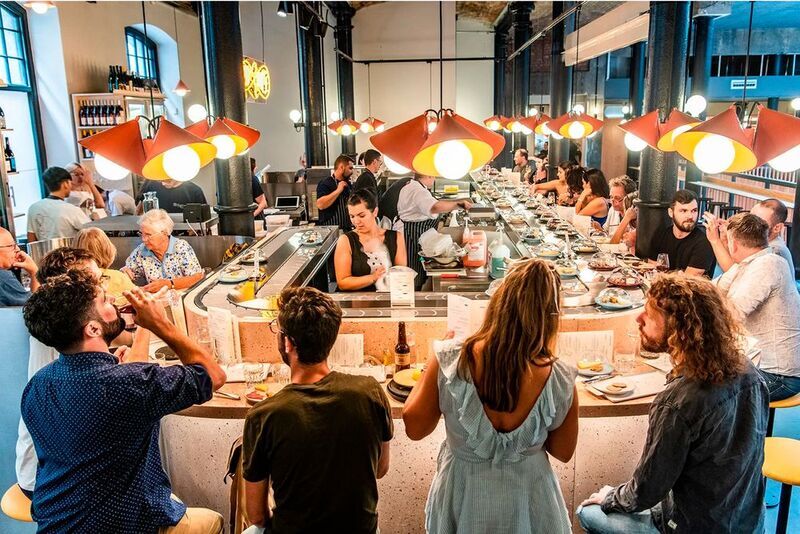 Now Trending: Cheese-Focused Conveyor Belt Restaurants trendhunter.com/trends/pick-ch… #Business