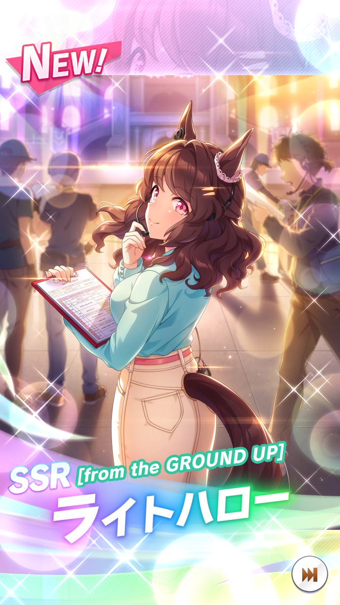 アグネスタキオン(ウマ娘) ,ダイワスカーレット(ウマ娘) ,マチカネフクキタル(ウマ娘) 「寝起きガチャ、やっとライトハロー出た。 」|沖庵のイラスト