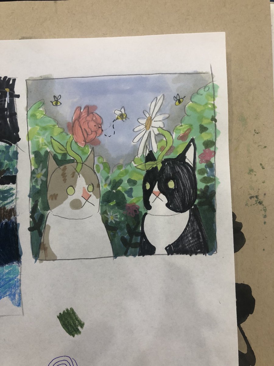 kjellagate's tweet photo. Sketch vs the final piece #art #artwork #drawing #sketch #painting #acrylicPainting #acrylic #commission #originalConcept #original #design #paint #realistic #nature #cute #portrait #petPortrait https://t.co/La8F2MAPzy