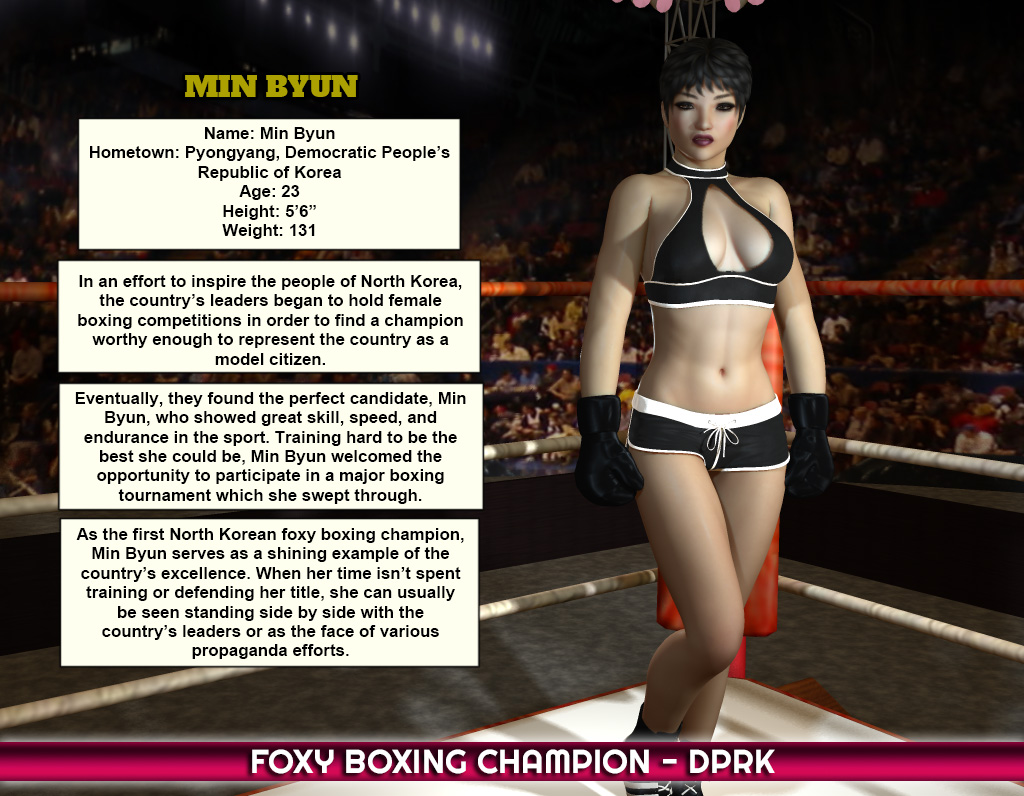 clay_punch's tweet photo. Even North Korea has a foxy boxing champion...
#foxyboxer https://t.co/lGc8MuKf8u