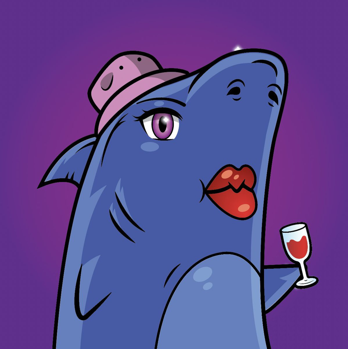 🍷Everyone meet Great Wine Shark🍷

💃She has grape fun on a Saturday night and always loves to sing her favorite karaoke song, sweet child of wine by guns and rosé 🎤