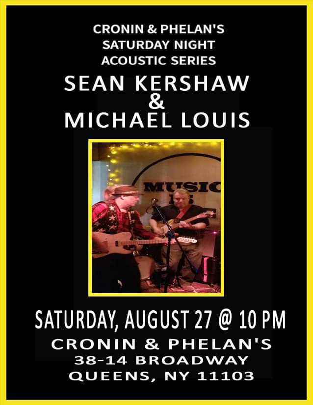 Sean Kershaw (@seankershaw_njr) on Twitter photo 2NITE! Killa #allstar #Honkytonk #trio w <a href="/seankershaw_njr/">Sean Kershaw</a> <a href="/TMLBBklyn/">Michael Louis</a> aka Nipsy & Dave Sonneborn #MDQ 10p-12a or later #free <a href="/croninphelan/">Cronin and Phelan</a> #country #rockabilly #blues #jumpblues #countrymusic #Astoria #astoriaqueens #Queens #NYC
Also Sat Sep 10 & 24 2NITE! Killa #allstar #Honkytonk #trio w <a href="/seankershaw_njr/">Sean Kershaw</a> <a href="/TMLBBklyn/">Michael Louis</a> aka Nipsy & Dave Sonneborn #MDQ 10p-12a or later #free <a href="/croninphelan/">Cronin and Phelan</a> #country #rockabilly #blues #jumpblues #countrymusic #Astoria #astoriaqueens #Queens #NYC
Also Sat Sep 10 & 24
