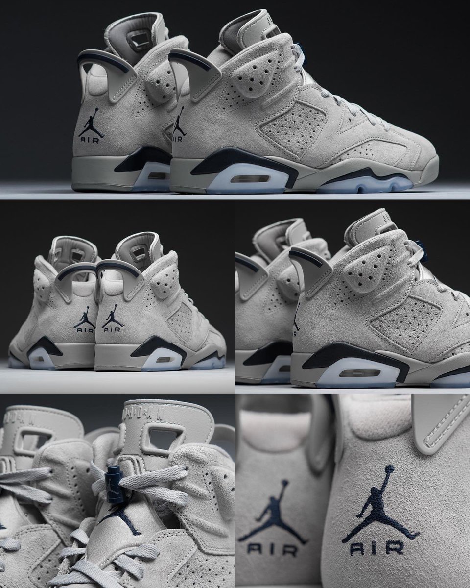 zSneakerHeadz's tweet photo. 2022 #Georgetown Air Jordan 6 🌪🌊
Releasing on September 3rd in Mens &amp; GS. https://t.co/hQVM22HPd1