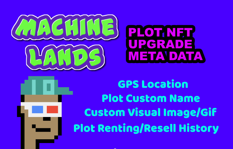 iotexpunks's tweet photo. The #machinelands Plot NFT upgrade is launching 8/28/2022. 

The $iotx Meta Data for plots will include:

- NFT GPS Location 
- NFT Custom Plot Custom Name
- NFT Custom Visual Image/GIF 
- NFT Plot Resell History

$iotex #iotx https://t.co/MkuwVNVW0Q