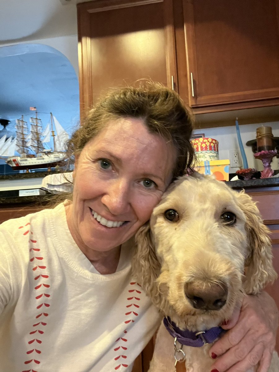 “Lady Te Ata of Whiskey Creek” is now part of our family.  She is a 53 pound gold colored labradoodle. Te Ata is 1 1/2 years old. May the adventures begin
#doodsrule
#ourworld2022
#ladyteata
#doodleparty
#threedogdays
#CleartheShelters2022