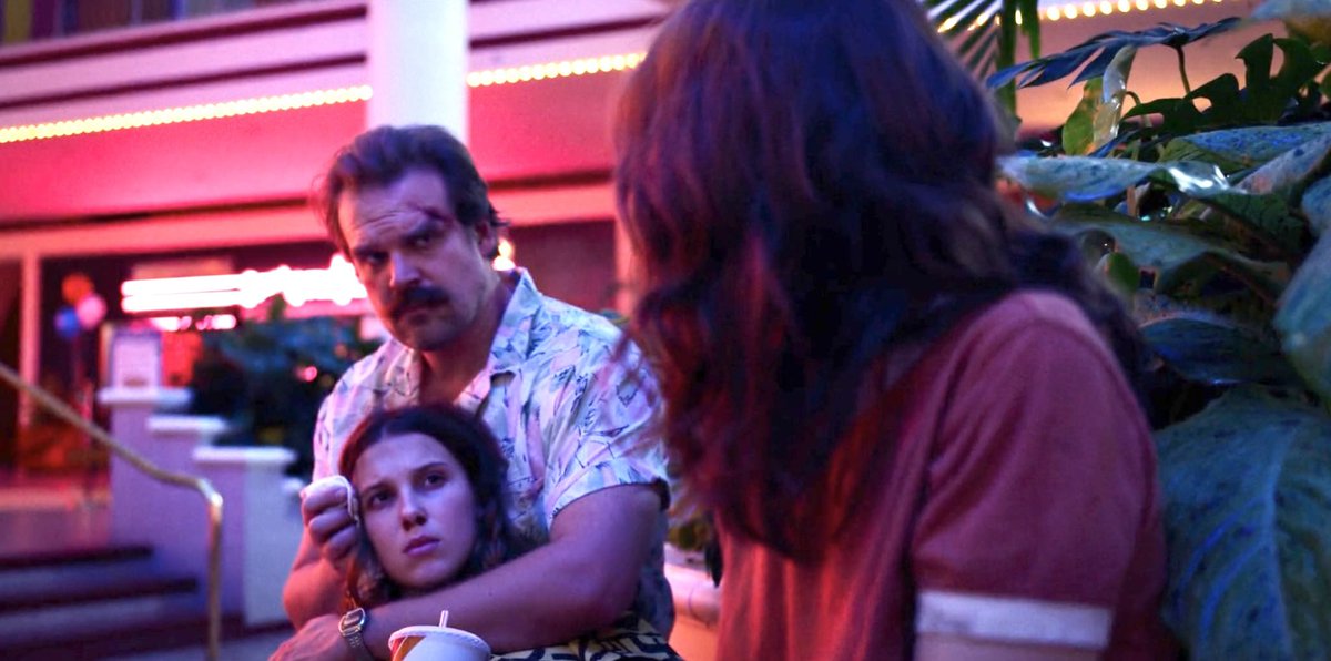 chiefjopper's tweet photo. i just know joyce and hopper are going to be so protective towards their kids and towards each other in season 5 and i am so ready for it https://t.co/o5uHa4YMh7