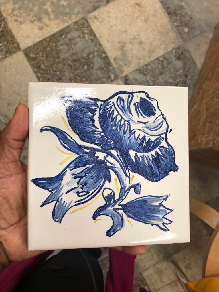 SarahHunteVO's tweet image. The finished product! 

#travel #portugal #tilemaking #srahhunte #voiceover #voices #vo #voicetalent