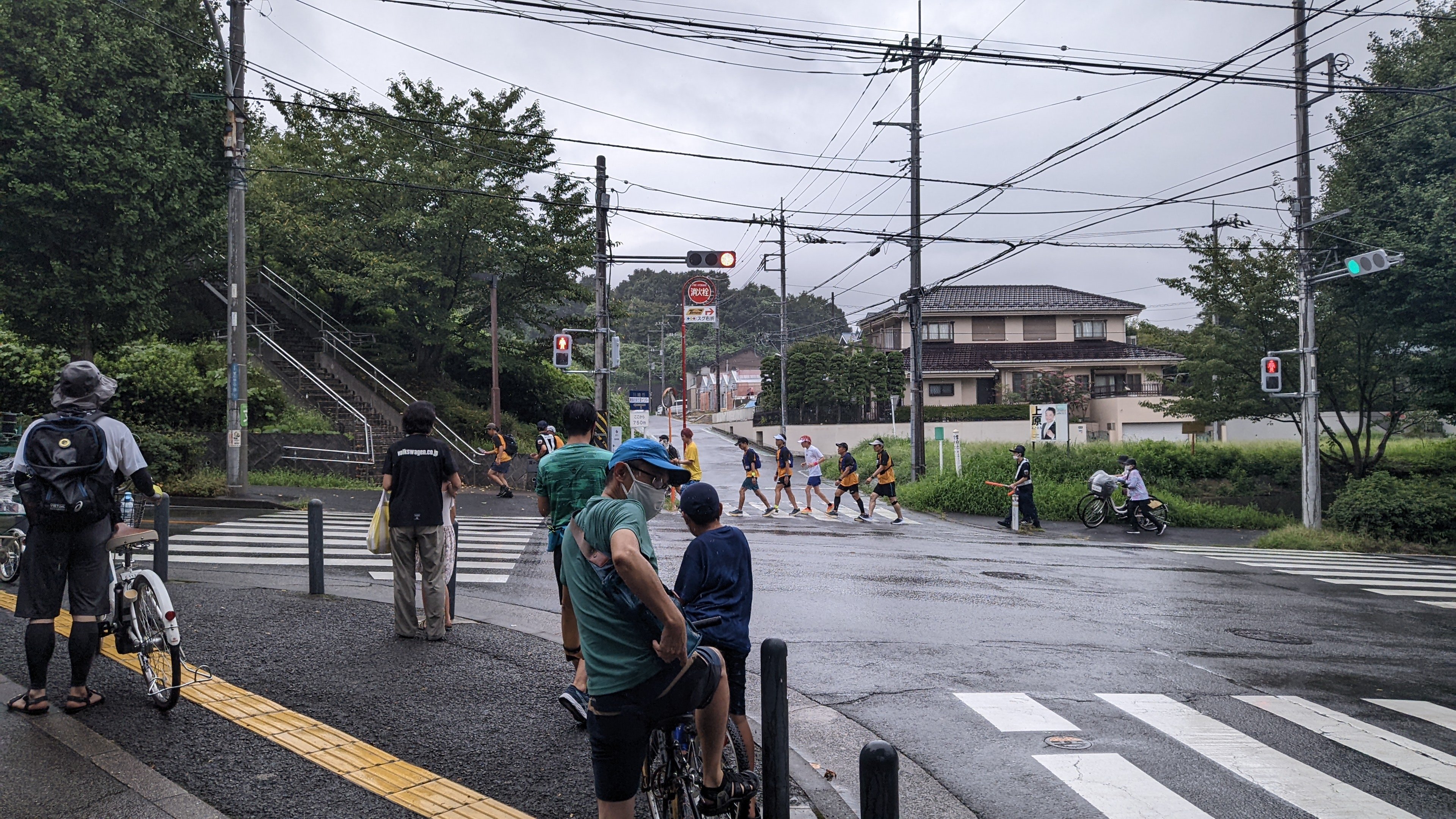 24時間テレビ 歩道 自転車