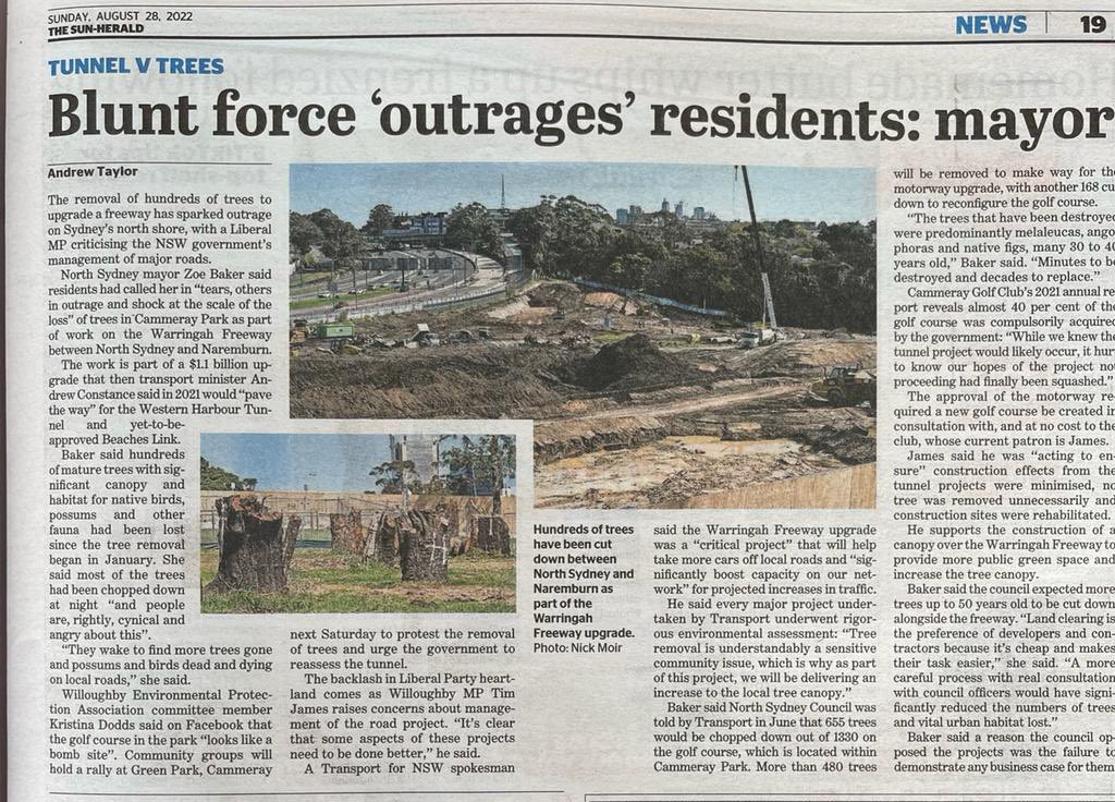 GetRealNorthSyd's tweet photo. 🪚MINUTES TO BE DESTROYED AND DECADES TO REPLACE🪚

Cutting down trees in the middle of the night, destroying the habitats of our native animals… it’s not just heartbreaking, it’s utterly wrong.

#SaveCammerayPark #NorthSydneyVotes #WilloughbyVotes @KyleaTink @larissa4willgby https://t.co/9HZuOGVmD8