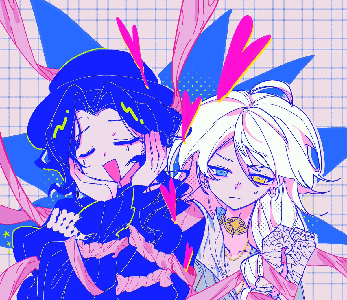 seekrain_'s tweet photo. Tangled ribbons.
Commissioned from Mihuashi: @四方八方阿洛太郎
#DesolateCourtyard https://t.co/QnmawFr2Cl