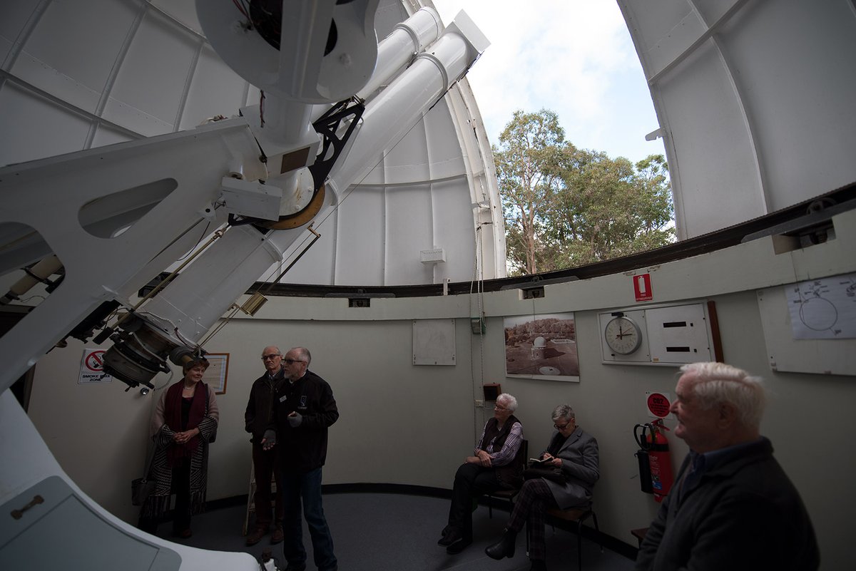perthobs's tweet photo. #Perth #WA Come see our amazing historical telescopes & learn what they discovered about the universe on our Sunday Day Tours. More info: https://t.co/fgw66eNP80
#wanderoutyonder #perthtodo #perthnews #communitynews #wanews #experienceperthhills #experienceperth #experiencewa https://t.co/qltotcDbin