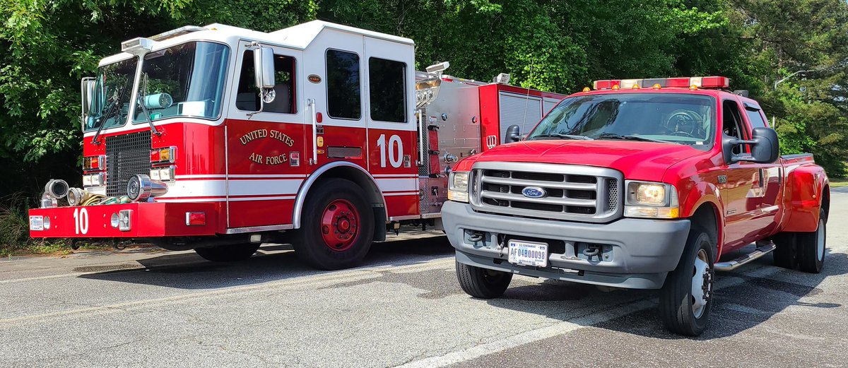 ffshifflett's tweet image. Robins AFB Georgia Fire #Engine10 #fire #gafire