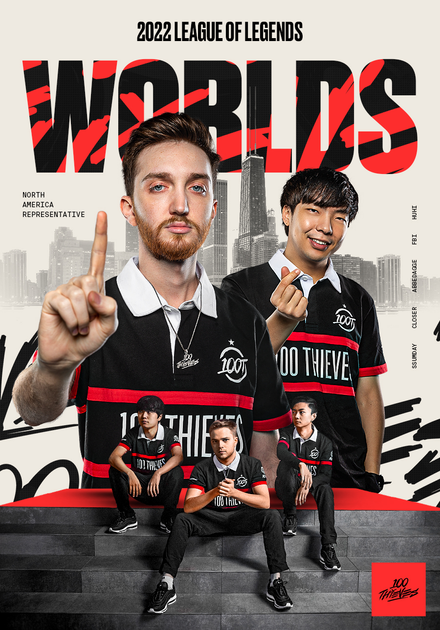 100 Thieves on X: 16 teams of the top creators in the world