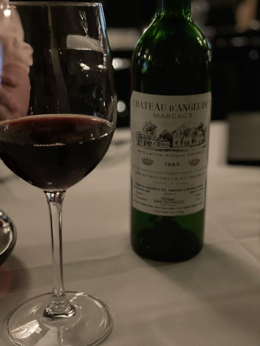 Tonight’s exploration from a <a href="/WineBid/">WineBid</a> buy. Fresh and vibrant considering it’s age. <a href="/maisonsichel/">Maison Sichel</a> for the W.