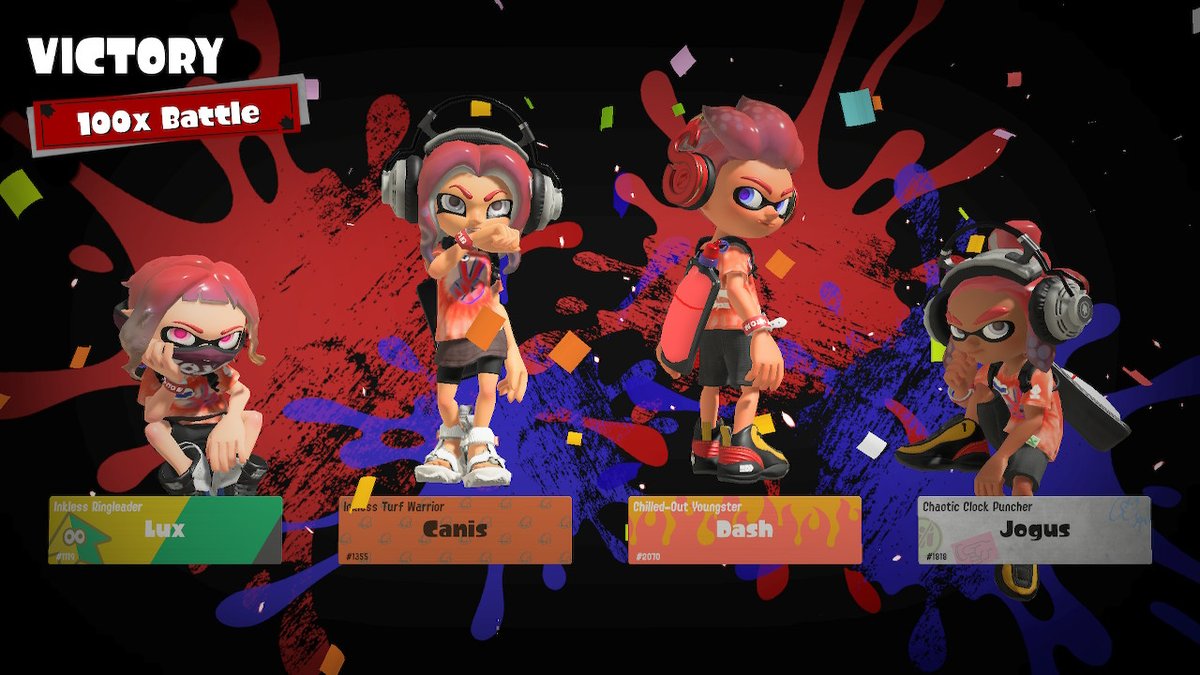 AngelicSight's tweet photo. Soooooo satisfying. #Splatoon3 #Splatfest #NintendoSwitch https://t.co/DSQRsLSmNX