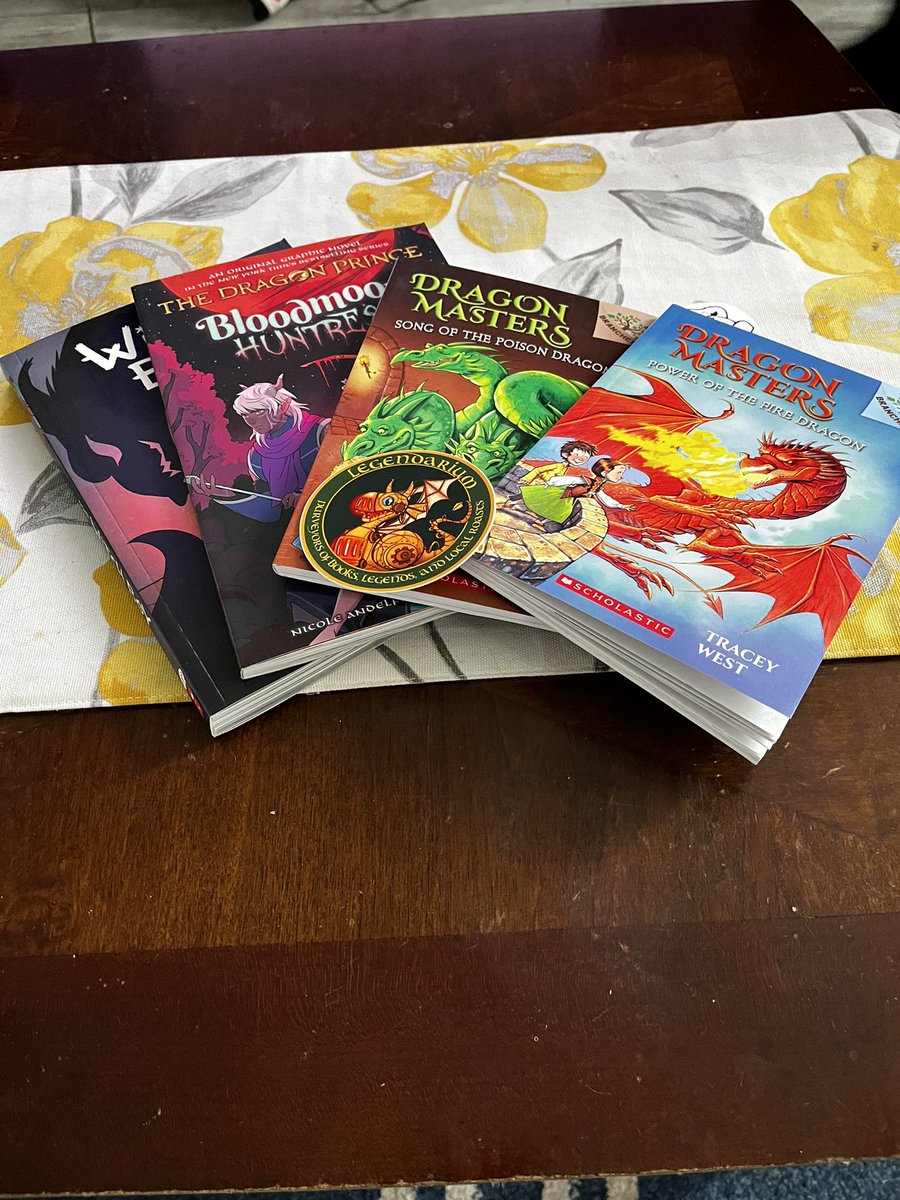 FictionSoftware's tweet image. Look what we scored @legendariumbook today! My kiddos are super excited!

#SupportLocal #Fantasy #SciFi #SaltLakeCity #Books