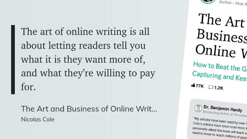 CSMichaeljohn's tweet photo. Let your readers tell you ...

#mediumwriters #writing https://t.co/u3tAbe4P8G