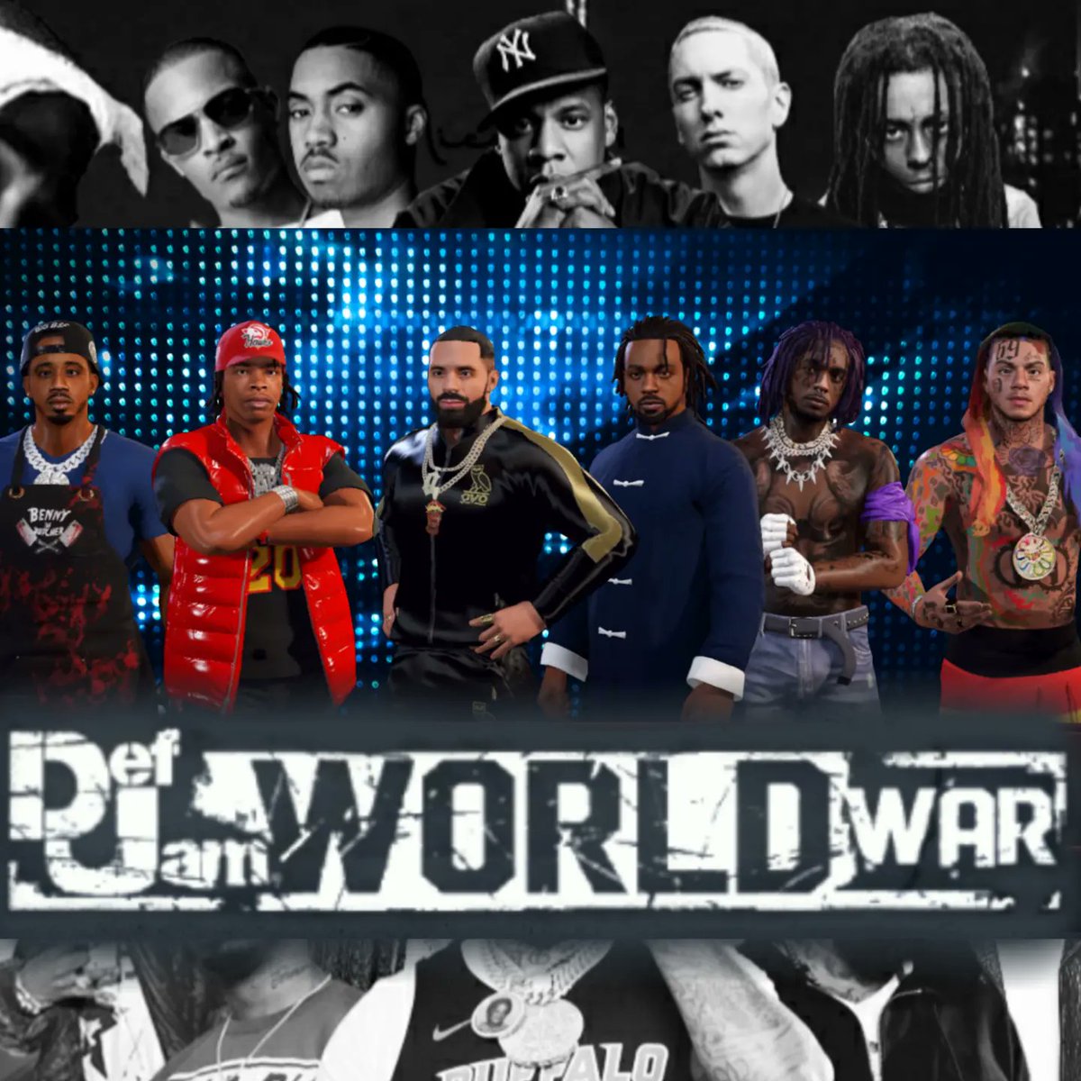 Dre41Gaming's tweet photo. #DefJam2K22 coming soon!#Dre41Creations https://t.co/a12tScxcHM