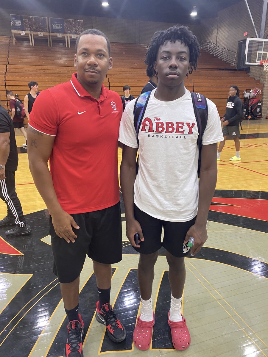 Had a great camp ⁦<a href="/AbbeyMBB/">Belmont Abbey Men’s Basketball</a>⁩ Thank you for the invite