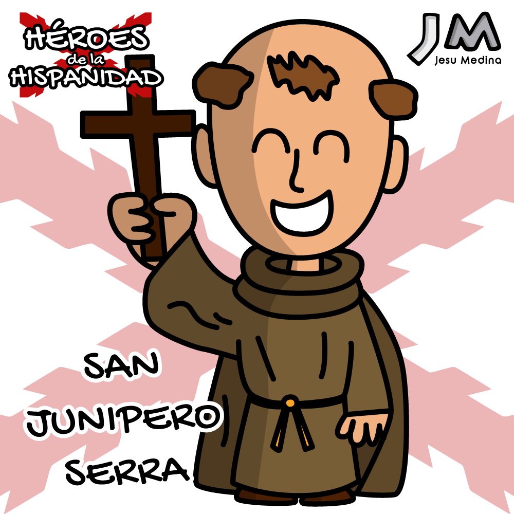 HeroeHispanidad's tweet photo. ✝️ Tal día como hoy, un 28 de agosto de 1784, murió en Monterrey (California) Junípero Serra, uno de los frailes franciscanos más importantes de la historia de España y Norteamérica.

Junípero Serra nació el 24 de noviembre de 1713 en Petra, en la isla de Mallorca, España. https://t.co/eqOBR2TSSD
