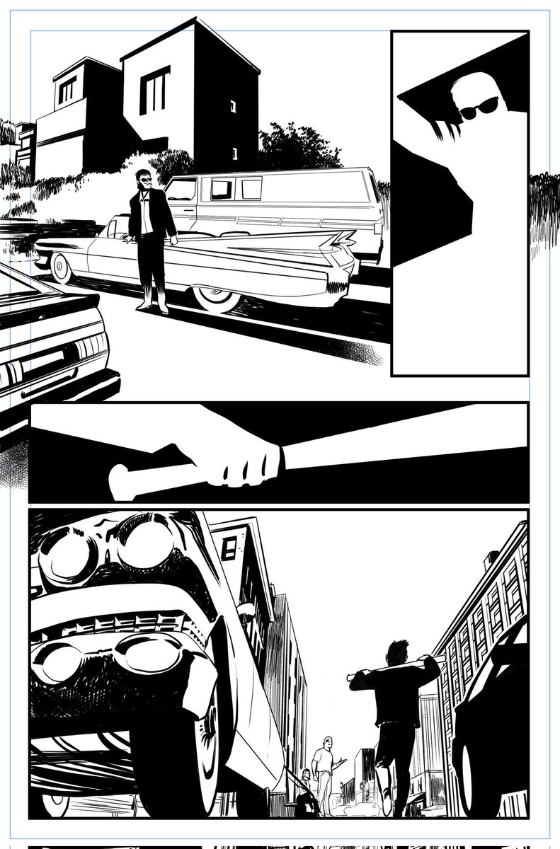 jordi_pz's tweet photo. Pulp story #pulpcomic #MakeComics #noircomic https://t.co/HssYFRtlcE