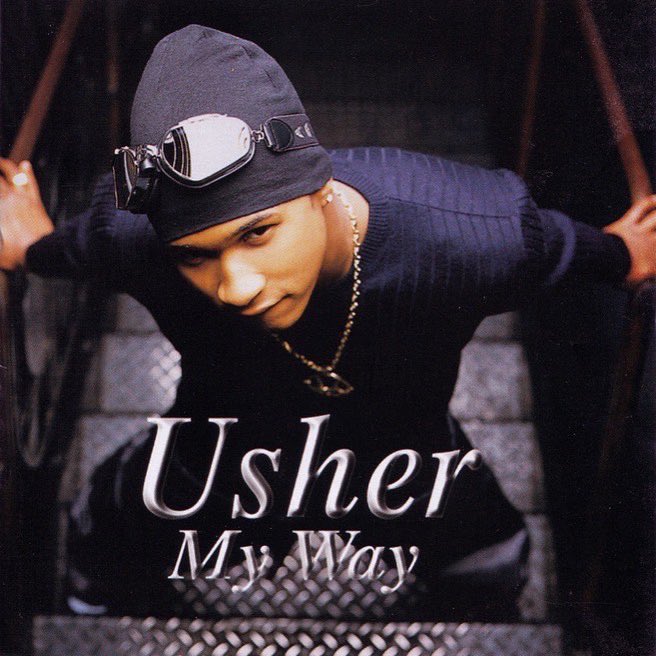 rnbuncut's tweet photo. 25 years later, Usher pays tribute to his iconic cover art for his album My Way ❤️ https://t.co/6R6BJXNyMC