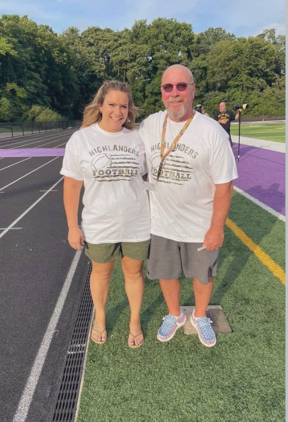 With hard work, perseverance and self-belief there is no limit to what you can achieve. Special thanks to our youth president and our HS football president, these two presidents are doing an amazing job! 💜🏈📣 #allinforbaldWIN