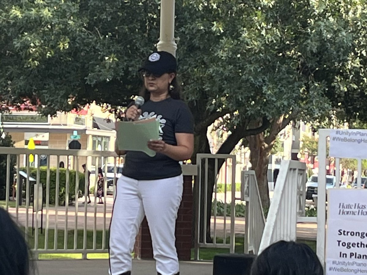 ScottUhlTX's tweet photo. #UnityinPlano Peaceful Anti-Hate Rally. THANK YOU @saavetx for sponsoring! Texas is a minority-majority state and we need to come together! 

Great to meet Texas House candidates Francine Ly (HD-12) @TeamFLY_Senate &amp; Mihaela Plesa (HD-70). @plesafortexas , (pictured w. my son ⤵️) https://t.co/3C1US0ANqb