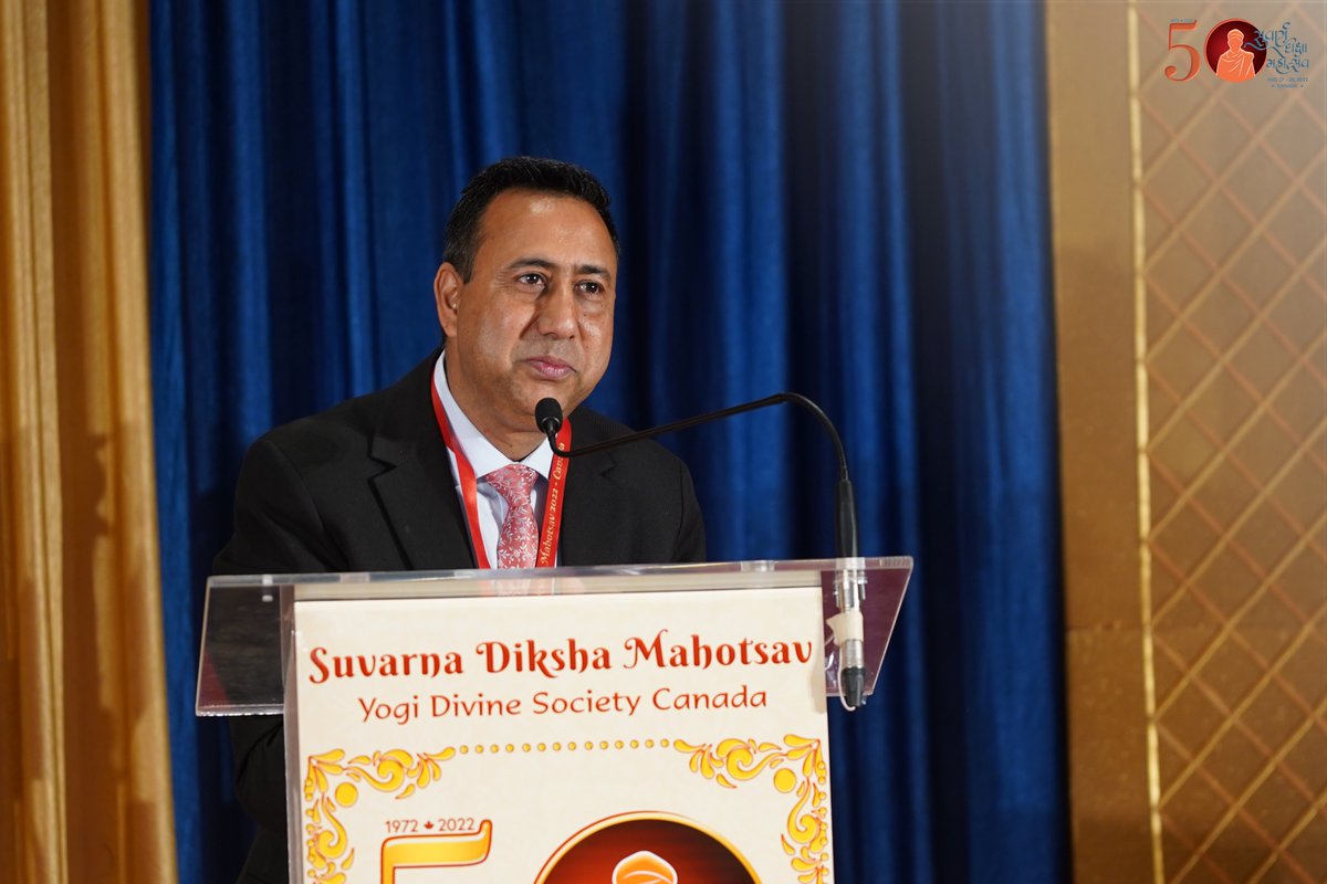 YDSCanada's tweet photo. Shri Deepak Anand @DeepakAnandMPP, @YDSCanada Thank you for attending Suvarna Diksha Mahotsav '22 &amp; like to express our gratitude for inspiring 1500+ youths who were present and indeed, as you rightly said YDSCanada is your home and committed to bring positive change in Society. https://t.co/5Ev1nK1S7T