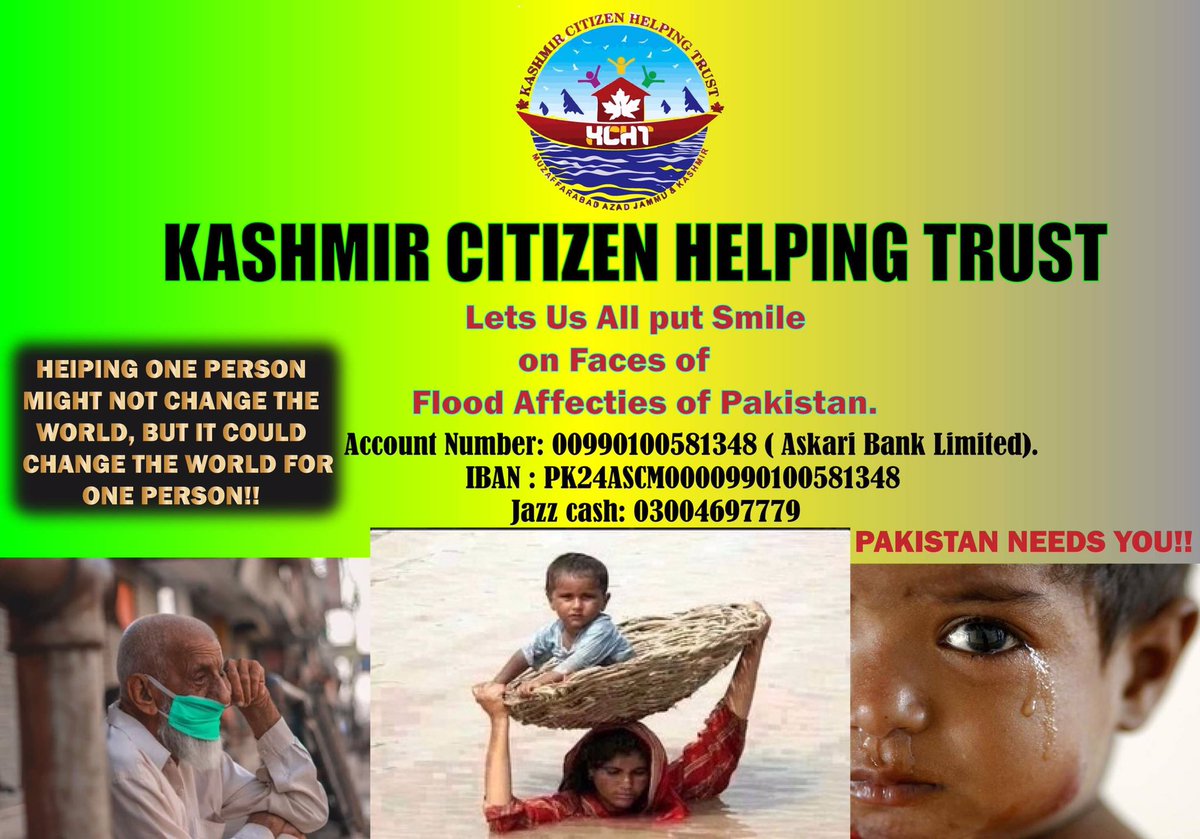 Kashmir Citizen Helping Trust tweet media