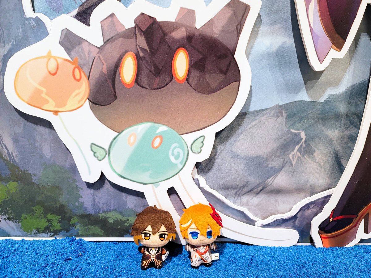 orangiah_'s tweet photo. on today's episode of gacha games making me go outside #GenshinImpact #HelloTraveler https://t.co/64CCRKWvFN