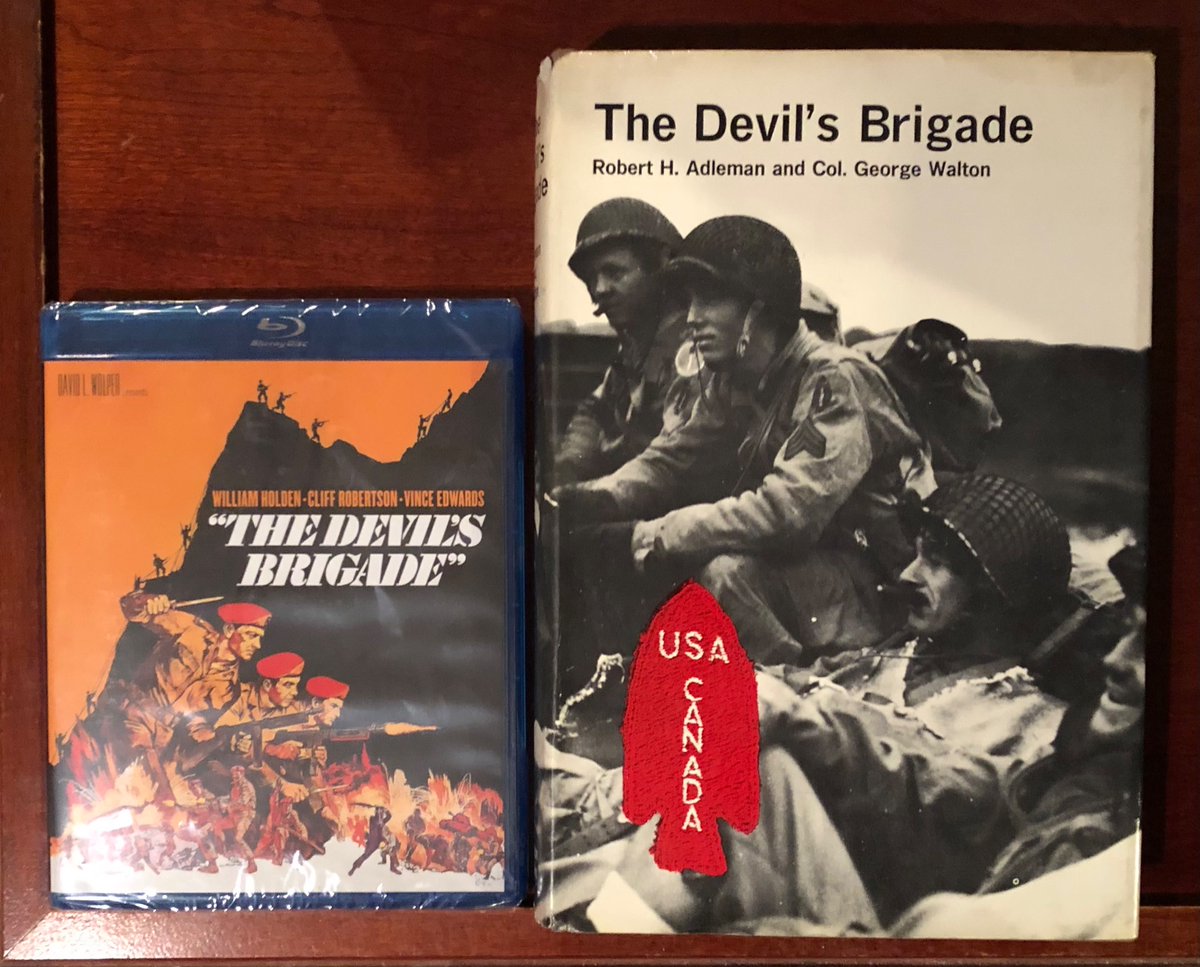 RobertCousland's tweet photo. Recommended reading and viewing. Of men or movies, they don’t really make them like this anymore.
#TheDevilsBrigade #USA #Canada #WW2 https://t.co/yVeFFR0QwN