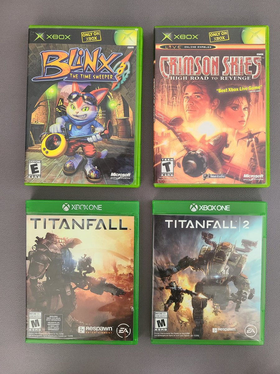 DwemerTom's tweet photo. Another great haul @Microplay_NWMT
Their 'Buy 2 pre-owned games under $24.99, get 1 free' promo is on until the end of the month. Go check it out!
#videogames #retrogames #backcompat #XboxSeriesX https://t.co/eL0fk87T7O