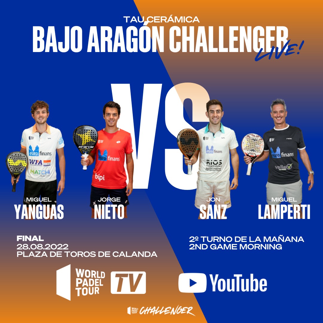 🤩 DOMINGO DE FI-NA-LI-SI-MA 🤩

NO TE LO PUEDES PERDER‼️

🔴 EN DIRECTO
👉🏽 wptchallenger.com/directo 
👉🏽 App worldpadeltourtv.com 

#WPTChallenger🧡
#ÚneteAlDesafíoNaranja
