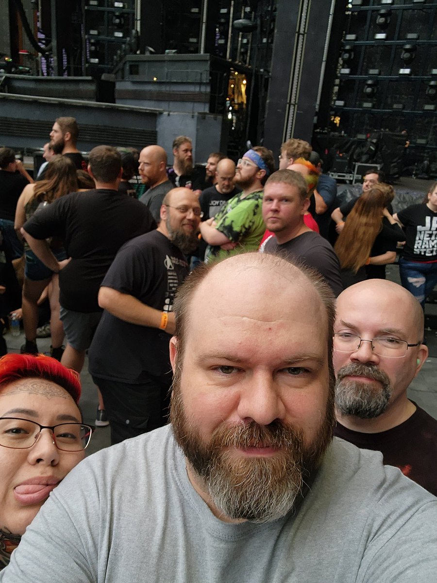 RelanMcStone's tweet photo. At US Bank Stadium in the Feuer zone for Rammstein https://t.co/k7ZyIjoUyx