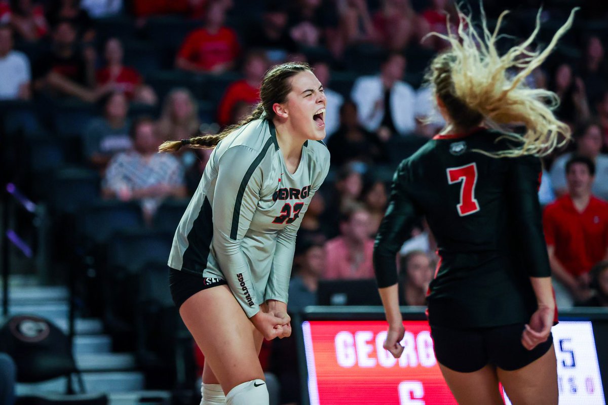 Georgia Volleyball tweet media