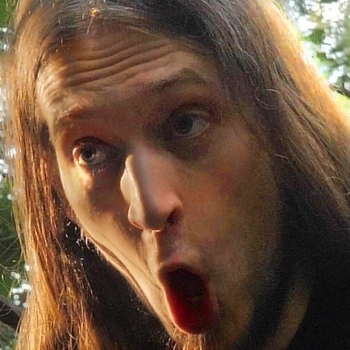 unfa's tweet image. #unfa trying to pronounce the word "#oauth". 2022, colorized.