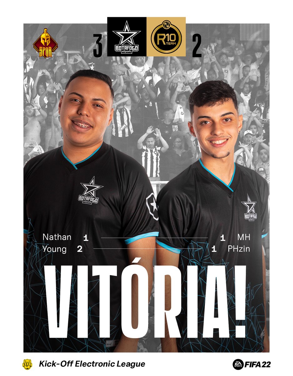 BotafogoeSports's tweet photo. ISSO AQUI NÃO É BRINCADEIRA, ISSO AQUI É BOTAFOGO MEUS ESCOLHIDOS
Vencemos os gigantes da @R10Team em 2 jogos emocionantes, e agora vamos enfrentar a @SpqrBrasilTeam na grande final da @koeloficial #KOELFinals
Agora é a hora de torcer o máximo e mandar seu #GoFogo 🔥 https://t.co/2SktaIBxss